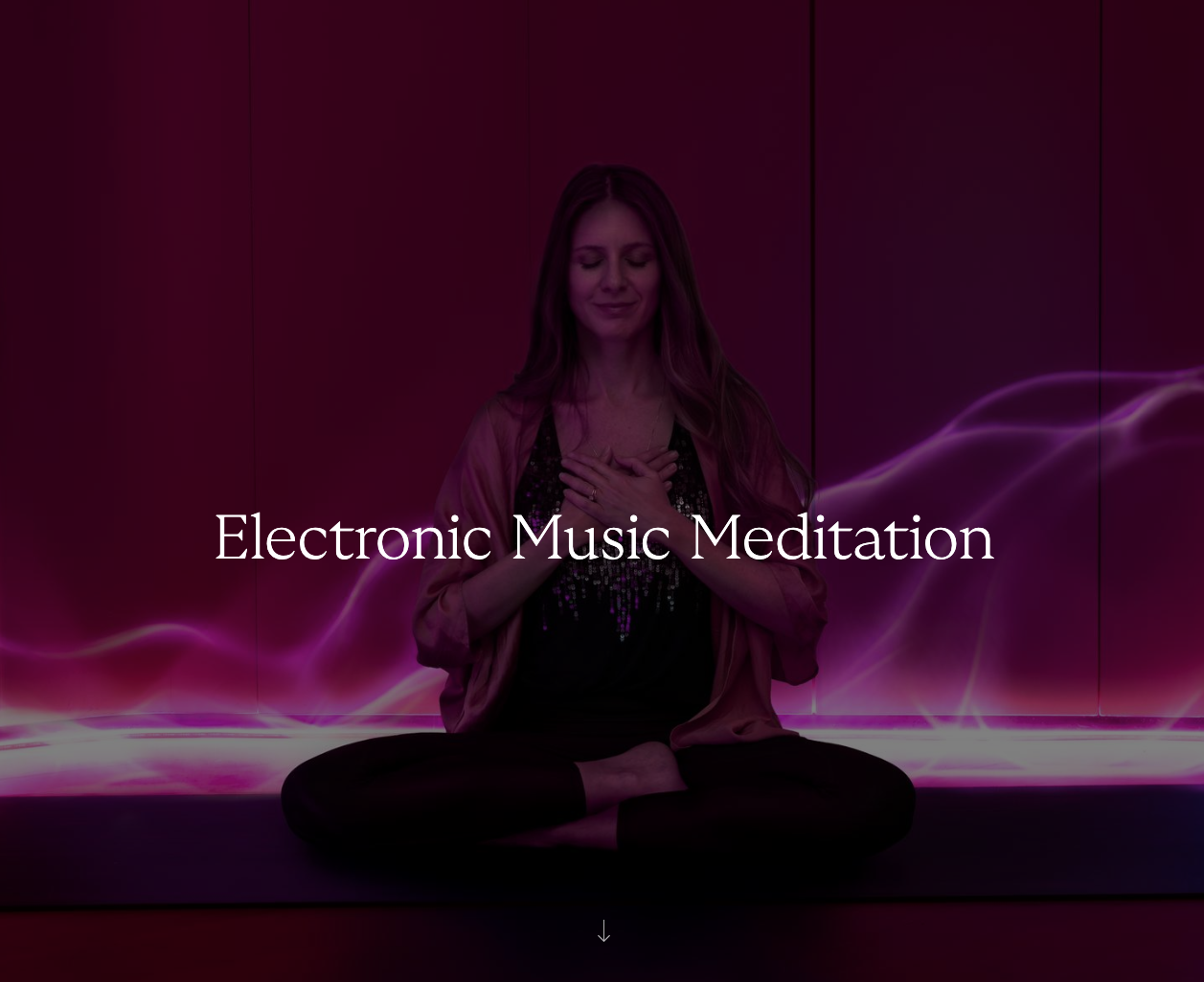 Electronic Music Meditation @ Hotel Cafe Royal — BELINDA MATWALI